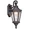 Minka Hanford Pointe 19" Traditional Bronze LED Outdoor Wall Light