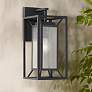 1_Minka Harbor View 16 1/2" High Sand Coal Outdoor Wall Light