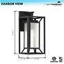 6_Minka Harbor View 16 1/2" High Sand Coal Outdoor Wall Light more views