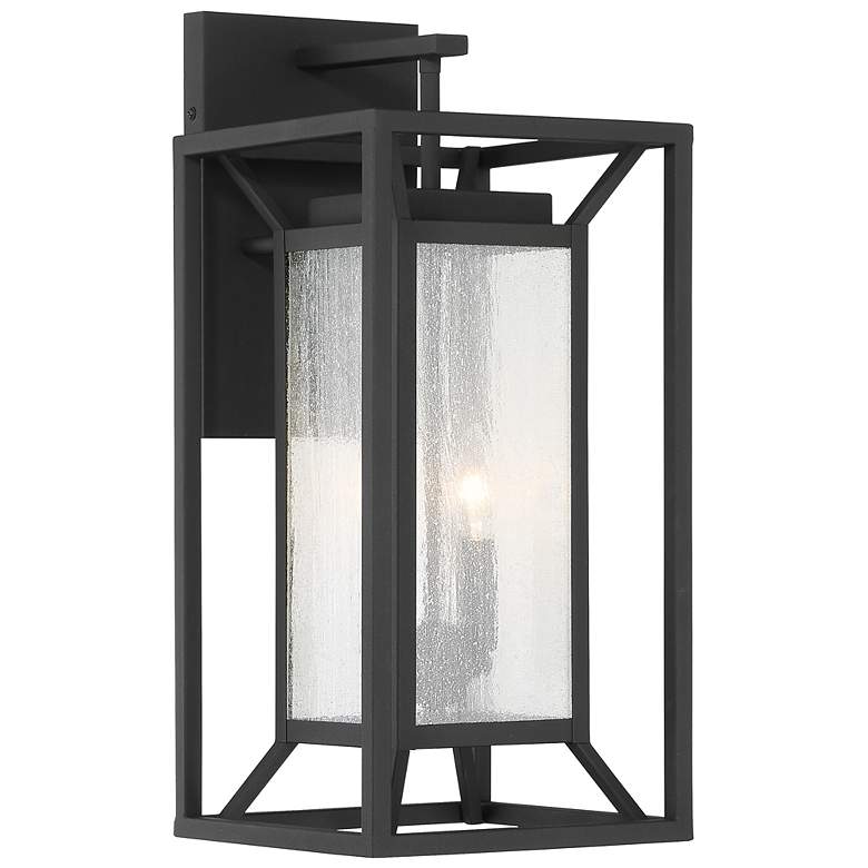 Image 2 Minka Harbor View 21" High Sand Coal Black Outdoor Wall Light