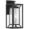 Minka Harbor View 21" High Sand Coal Black Outdoor Wall Light
