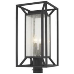 Minka Harbor View 22 3/4" High Sand Coal Modern Outdoor Post Light