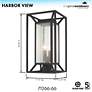 5_Minka Harbor View 22 3/4" High Sand Coal Modern Outdoor Post Light more views