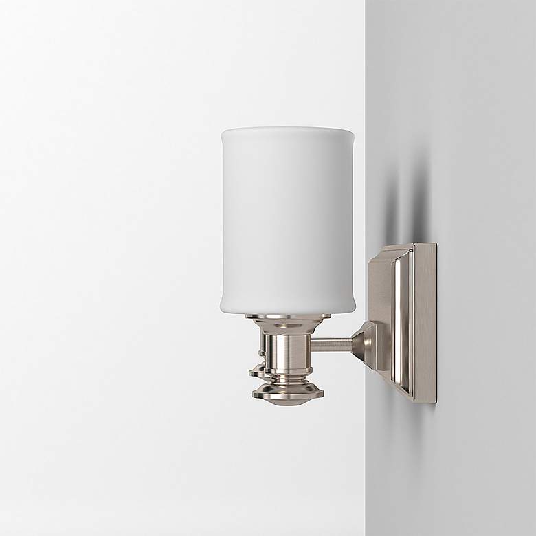 Image 5 Minka Harbour Point 11 1/4" Brushed Nickel 2-Light Wall Sconce more views