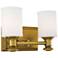 Minka Harbour Point 11 1/4" Wide Liberty Gold 2-Light Wall Sconce