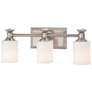 2_Minka Harbour Point 19" Brushed Nickel 3-Light Vanity Bath Light more views