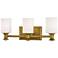 Minka Harbour Point 19" Wide 3-Light Liberty Gold Bath Light