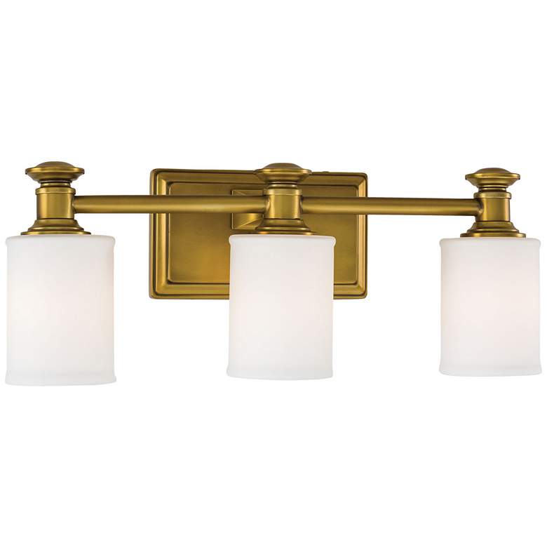Image 3 Minka Harbour Point 19" Wide 3-Light Liberty Gold Bath Light more views