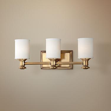 Minka Harbour Point 19" Wide 3-Light Liberty Gold Bath Light