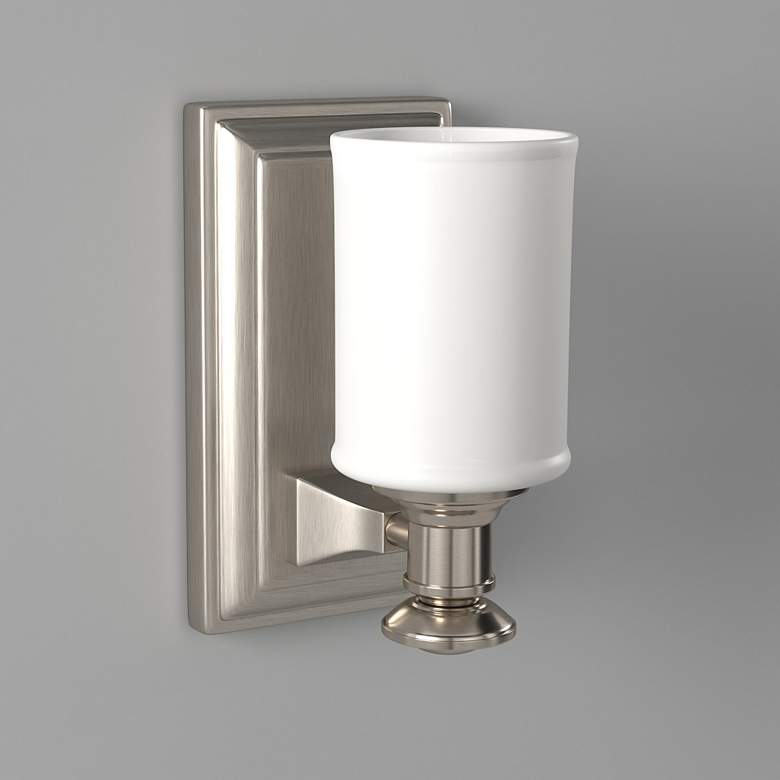 Image 4 Minka Harbour Point 8" High Brushed Nickel Wall Sconce more views
