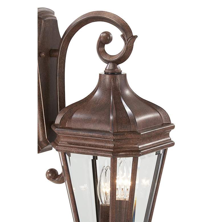 Image 4 Minka Harrison Series 21" High Traditional Scroll Outdoor Wall Light more views