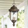 1_Minka Havenwood 19 3/4" Tavira Bronze and Silver Outdoor Hanging Light