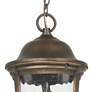 3_Minka Havenwood 19 3/4" Tavira Bronze and Silver Outdoor Hanging Light more views