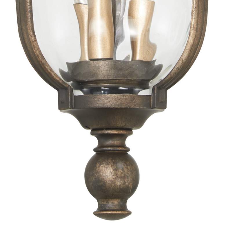 Image 4 Minka Havenwood 19 3/4" Tavira Bronze and Silver Outdoor Hanging Light more views