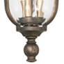 4_Minka Havenwood 19 3/4" Tavira Bronze and Silver Outdoor Hanging Light more views