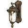 Minka Havenwood 19" Tavira Bronze and Alder Silver Outdoor Wall Light