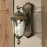 1_Minka Havenwood 19" Tavira Bronze and Alder Silver Outdoor Wall Light