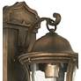 4_Minka Havenwood 19" Tavira Bronze and Alder Silver Outdoor Wall Light more views