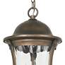 3_Minka Havenwood 25 1/4" Tavira Bronze and Silver Outdoor Hanging Light more views
