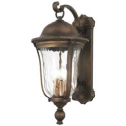 Minka Havenwood 26 3/4" Tavira Bronze Alder Silver Outdoor Wall Light