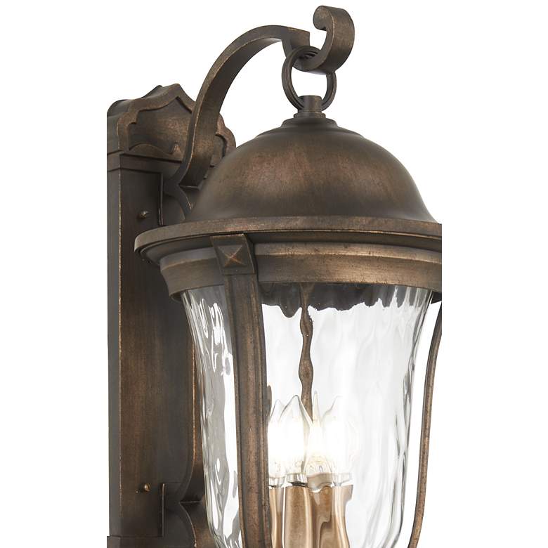 Image 3 Minka Havenwood 26 3/4" Tavira Bronze Alder Silver Outdoor Wall Light more views