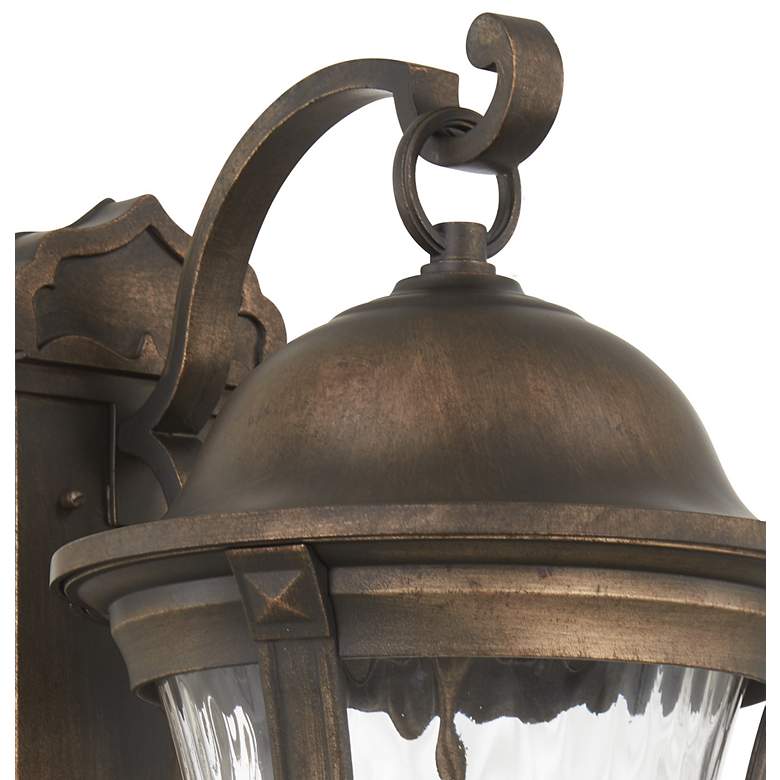Image 4 Minka Havenwood 26 3/4" Tavira Bronze Alder Silver Outdoor Wall Light more views