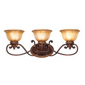 Image5 of Minka Illuminati Collection 31" Wide Bronze Bathroom Light Fixture more views