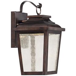 Minka Irvington Manor 12" High Bronze LED Outdoor Wall Light
