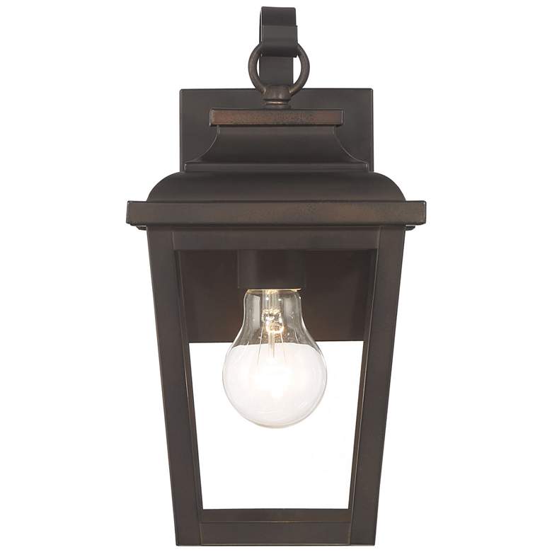 Image 3 Minka Irvington Manor 12" High Chelesa Bronze Outdoor Wall Light more views