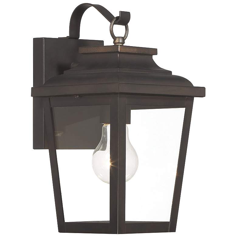 Image 4 Minka Irvington Manor 12" High Chelesa Bronze Outdoor Wall Light more views