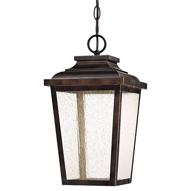 Image 2 Minka Irvington Manor 15 1/2" High Bronze LED Outdoor Hanging Light