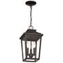 4_Minka Irvington Manor 15 1/2" High Bronze Outdoor Hanging Light more views
