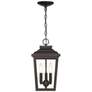 5_Minka Irvington Manor 15 1/2" High Bronze Outdoor Hanging Light more views