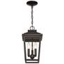 6_Minka Irvington Manor 15 1/2" High Bronze Outdoor Hanging Light more views