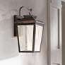 1_Minka Irvington Manor 16 3/4" High Bronze LED Outdoor Wall Light