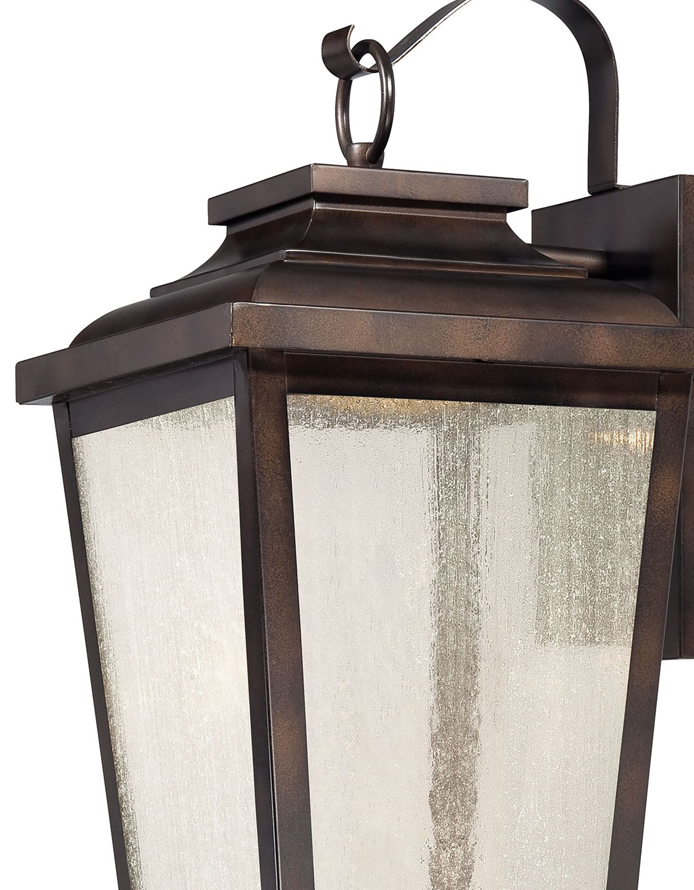 Thumbnail3 of Minka Irvington Manor 16 3/4" High Bronze LED Outdoor Wall Light more views