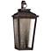 Minka Irvington Manor 19" High Bronze LED Outdoor Pocket Wall Light
