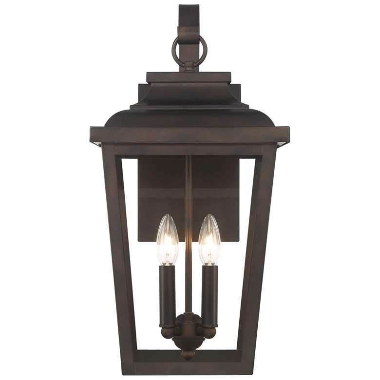 Image 3 Minka Irvington Manor 20 3/4" High Chelsea Bronze Outdoor Wall Light more views