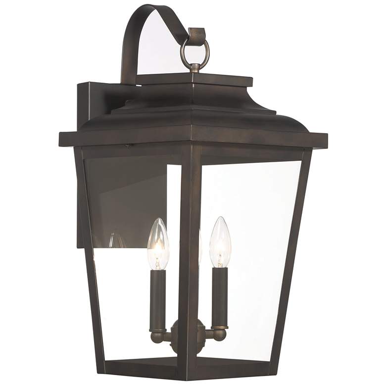 Image 4 Minka Irvington Manor 20 3/4" High Chelsea Bronze Outdoor Wall Light more views