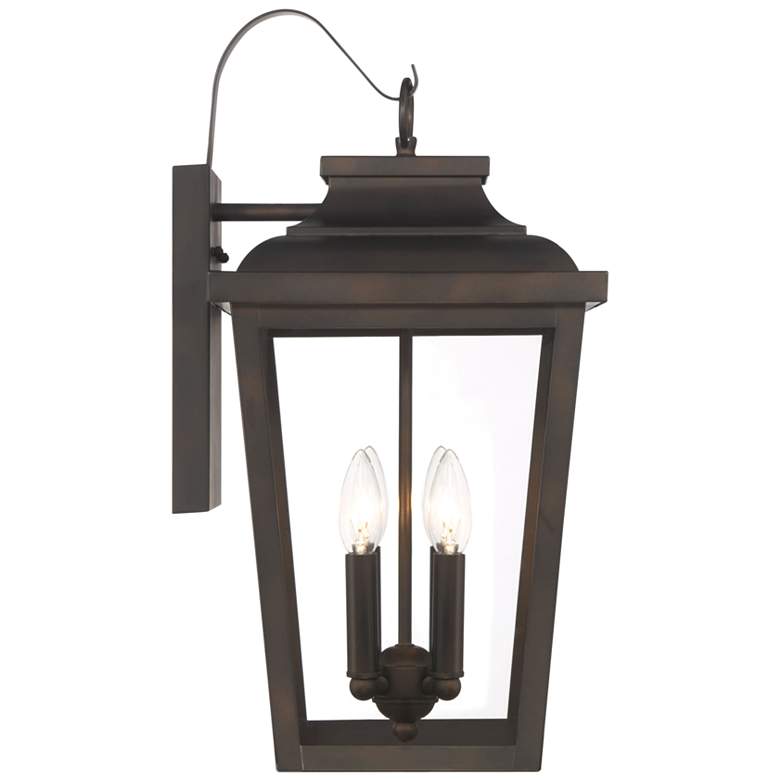 Image 5 Minka Irvington Manor 20 3/4" High Chelsea Bronze Outdoor Wall Light more views