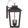 5_Minka Irvington Manor 20 3/4" High Chelsea Bronze Outdoor Wall Light more views