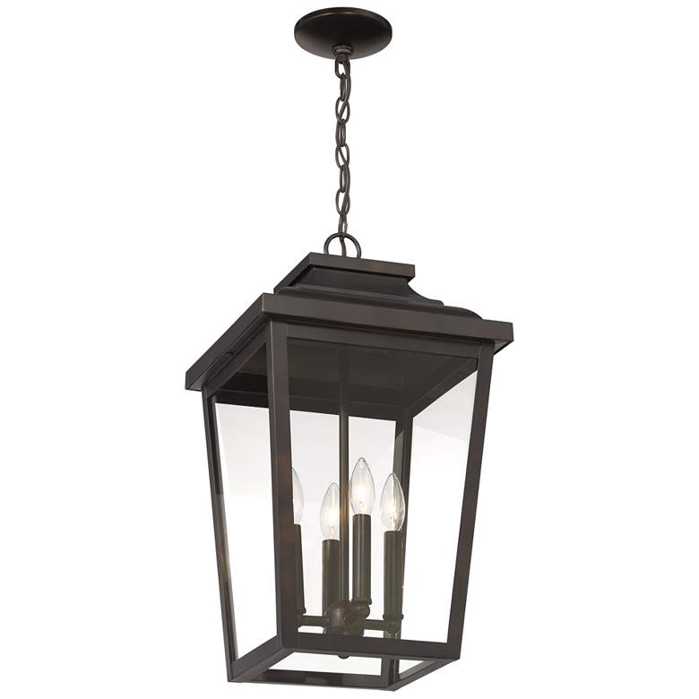 Image 4 Minka Irvington Manor 21 3/4" High Bronze Outdoor Hanging Light more views