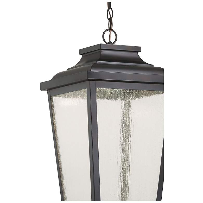 Image 2 Minka Irvington Manor 21 3/4" High Chelesa Bronze Hanging LED Lantern more views