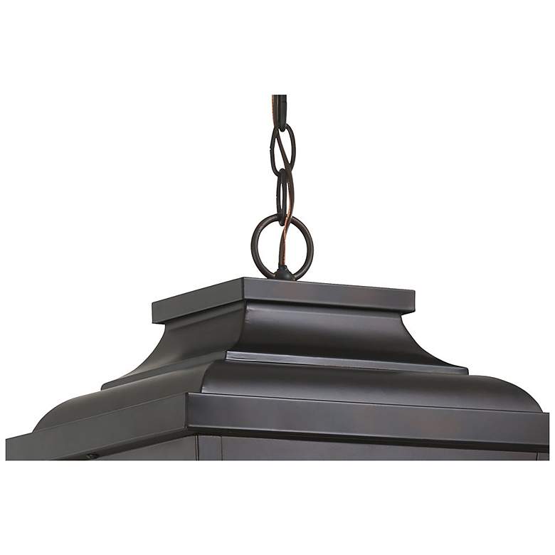Image 3 Minka Irvington Manor 21 3/4" High Chelesa Bronze Hanging LED Lantern more views