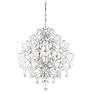 2_Minka Isabella's Crown 30 1/2" Chrome Crystal 8-Light Chandelier