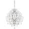 Minka Isabella's Crown 30 1/2" Chrome Crystal 8-Light Chandelier
