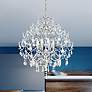 1_Minka Isabella's Crown 30 1/2" Chrome Crystal 8-Light Chandelier