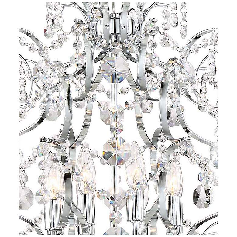 Image 6 Minka Isabella's Crown 30 1/2" Chrome Crystal 8-Light Chandelier more views