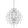 7_Minka Isabella's Crown 30 1/2" Chrome Crystal 8-Light Chandelier more views