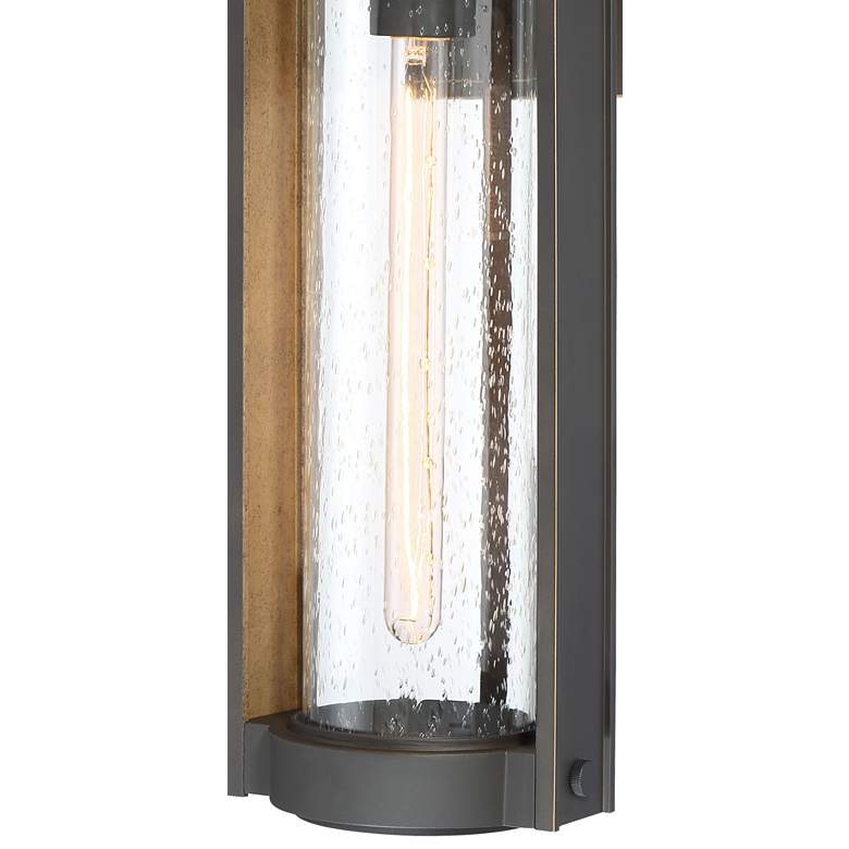 Image 4 Minka Kamstra 20 3/4" High Bronze and Gold Lantern Outdoor Wall Light more views